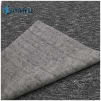 Hot Sale  Blend Fabric Snow Bamboo Design Knitted Fleece Fabric