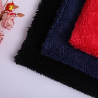 Wholesale market 100 polyester short plush fabric price