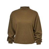 2020 Spring Hot Sale high quality female customized brushed jersey Pullover